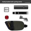 Waterproof Reflective Bicycle Saddle Bag Rear Storage Tool Pouch for MTB & Road Bike