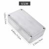 Ahvqevn Guitar Effect Pedal Aluminum Stompbox Enclosure for DIY Guitar Pedal Kit 1590B 5-Piece