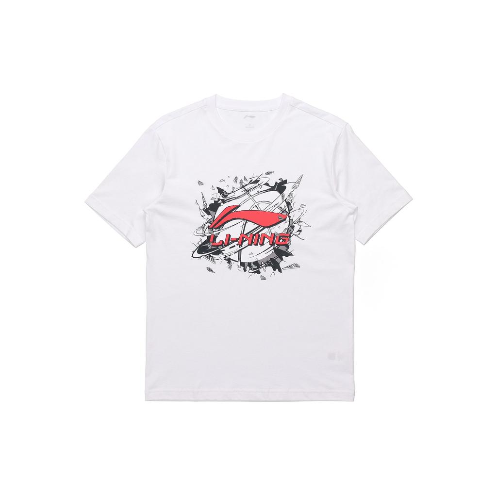 Li Ning Sports Fashion Collection T Shirt Men's White AHSR405-1