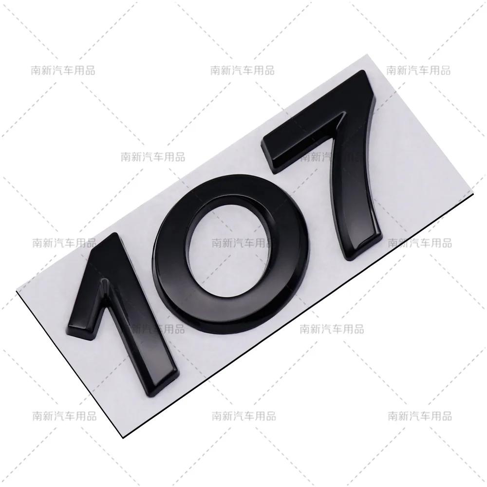 3D Car Sticker Rear Trunk Badge For Peugeot 206 207 301 307 308 408 508 2008 YTWY3 3008 4008 5008 Letters Replace Emblem Accessories