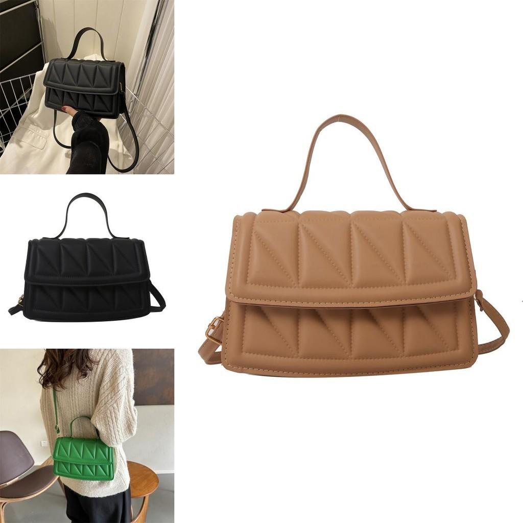 Retro Candy Color Imprint Casual Shoulder Handbag For Women New Collection For Fall 2023