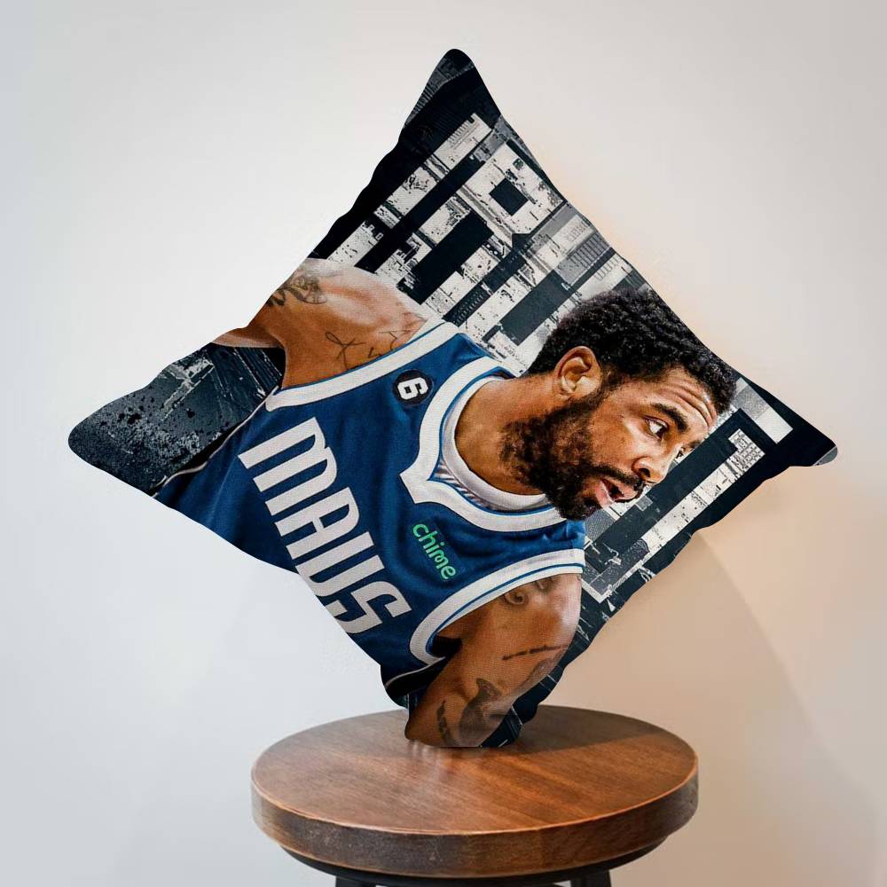 Basketball Player K-Kyrie I-Irving Pillow Gift Home Office Decoration Pillow Bedroom Sofa Car Cushion Coverpillow Case