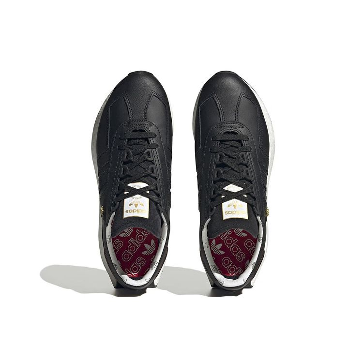 Adidas Retropy E5 Black Gold Metallic Women Sneakers Core-Black HQ4391