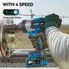 ONEVAN Torque Brushless Electric Impact Wrench 3/4 Inch 8 Gears Cordless Wrench Power Tools For Makita 18V Battery