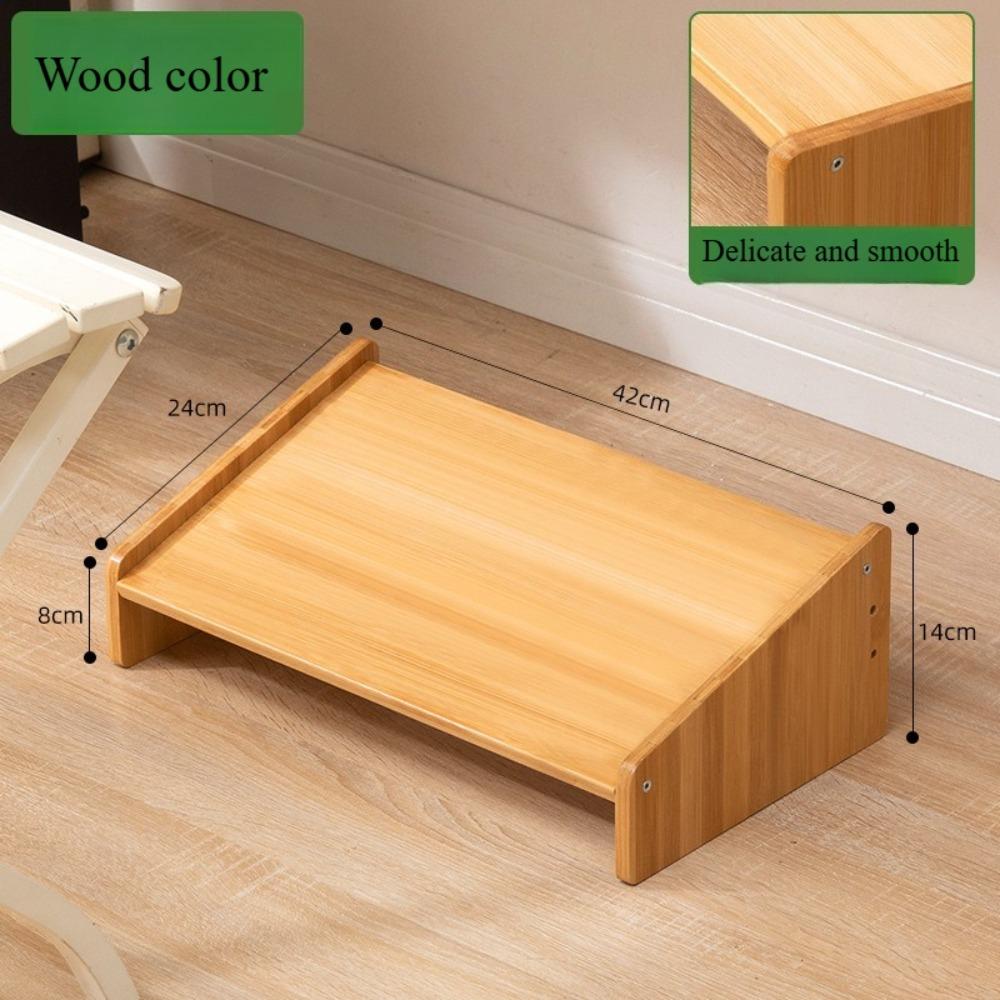 Under The Desk Adjustable Footrest Ergonomic Design Foot Rest Portable Elevated Footrest Simple and Comfortable Foot Rest Device