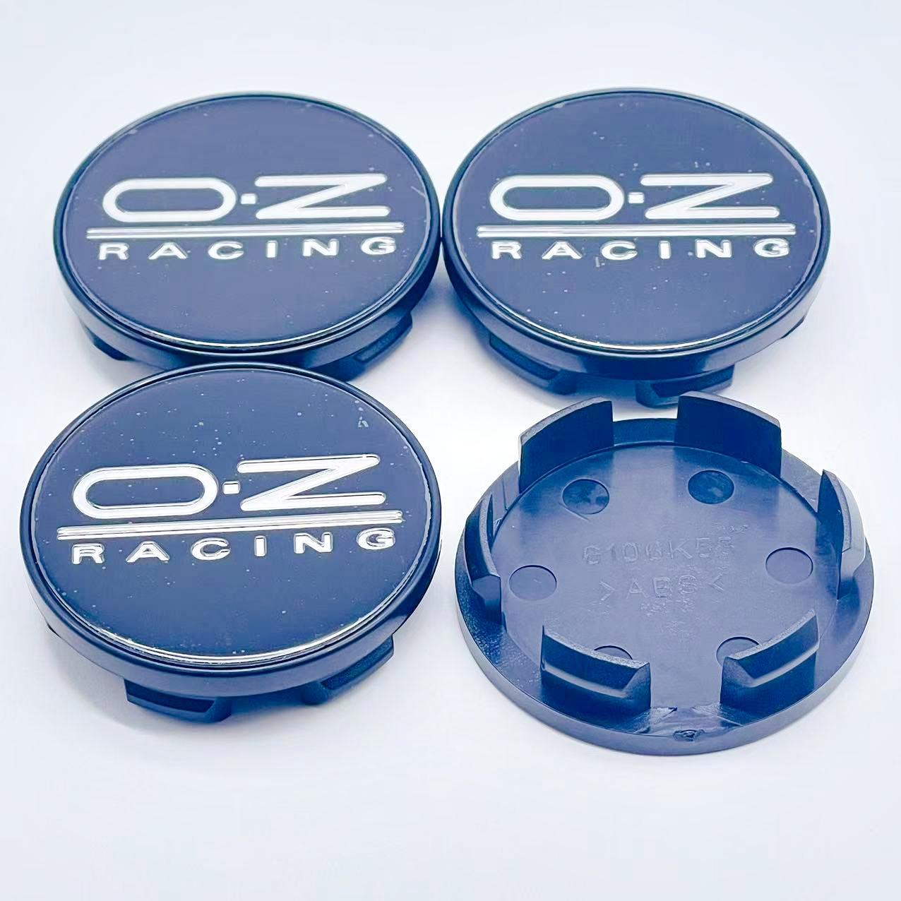 

4pcs 53mm O.Z Car Wheel Center Hub Rim Cap Styling Cover For 50mm OZ Badge covers sticker Decals Styling accessorie OZ Badge&4pcs K53mm Cap