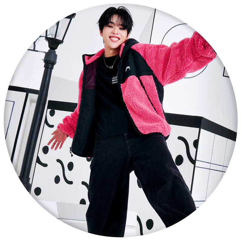 KickFlip Boy Group Mirror Keychain Pendant Tinplate Badge - Li Qixun Merchandise Badge