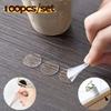 100 ks Oboustranná lepicí páska Kulaté lepicí tečky Upevňovací prvek Pevná akrylová nálepka pro DIY Scrapbooking Řemeslná výroba Fixační podložka