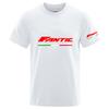 Fantic Motor Logo Print 2026 Unisex Freizeit Sportoberteile Joggen Radfahren Sommer Schnelltrocknend Tägliches Laufen Sportbekleidung T-Shirt