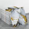 Carreaux Muraux Marbrés Auto-Adhésifs, Couleurs Mélangées Adaptés à la Décoration Moderne, Carreaux Décoratifs Motifs de Carreaux Tendance Carreaux de Sol en PVC