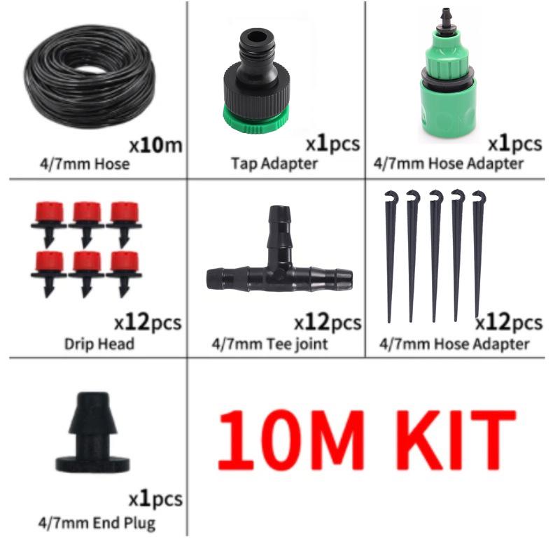 Automatic Drip Irrigation DIY System for Balcony and Potted Plants