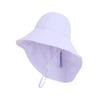 Casual Quick Drying Women'S Sun Hat Foldable Uv Protection Bucket Hat Breathable Solid Color Fisherman Cap For Summer