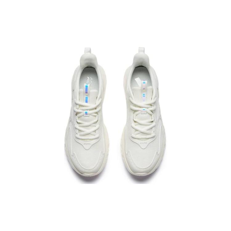 New Anta Durable Breathable Low Top Running Shoes Women's White 922235527-1