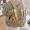Large capacity multi-functional backpack, new Japanese fashion backpack, female college student shoulder bag, lightweight schoolbag