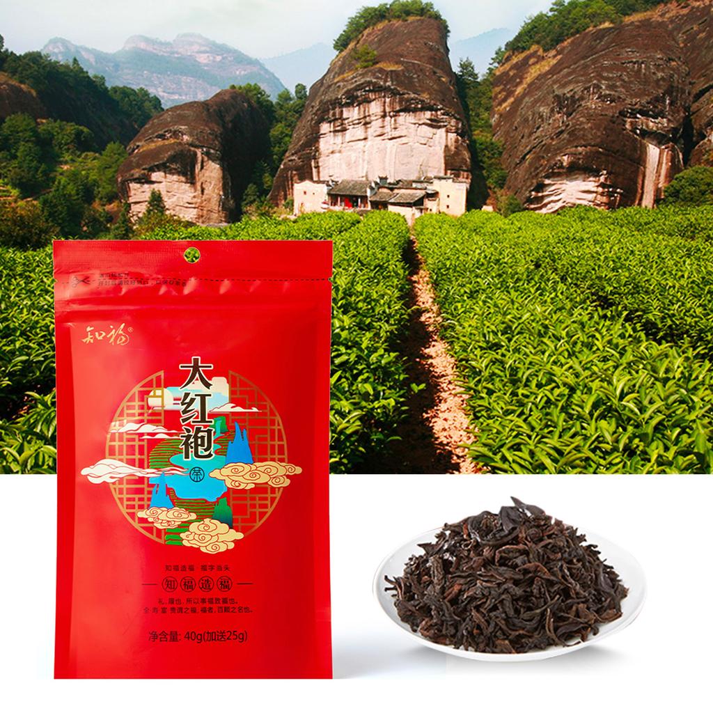 Chinese Red Tea Strong Flavor Dahongpao Tea Home Kitchen Office Supplies Beverage 65g