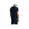 Emporio Armani EA7 Logo Knit Slim Fit Crew Neck Short Sleeve T-Shirt Men Tops Navy-Blue 7M000301-AF13739-UB102