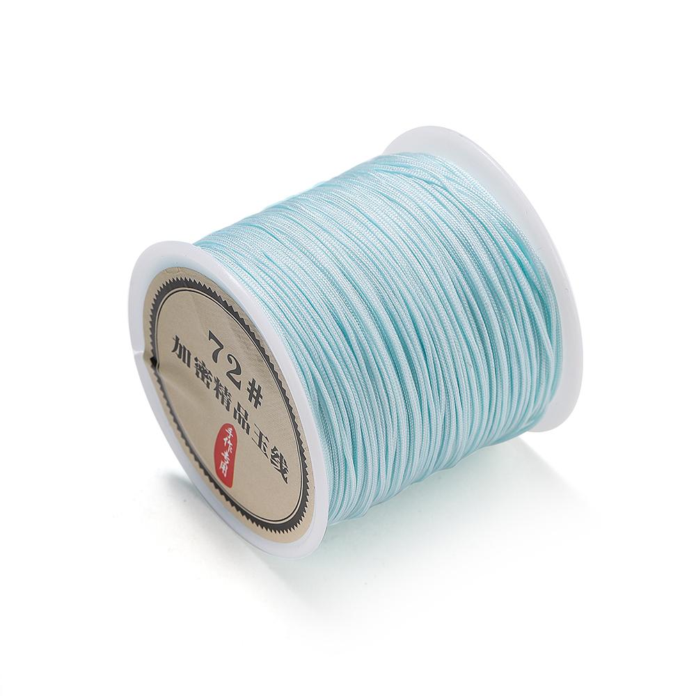 10/50M Dia 0.8mm Waxed Cord Jade Thread Cord String Strap Necklace Rope Bead DIY Jewelry Making for Bracelet Necklace