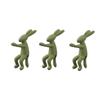 3PCS Plastic Rabbit Shaped Plant Stem Support Decorative Hydroponic Stabilizer  Vase Plant Decor