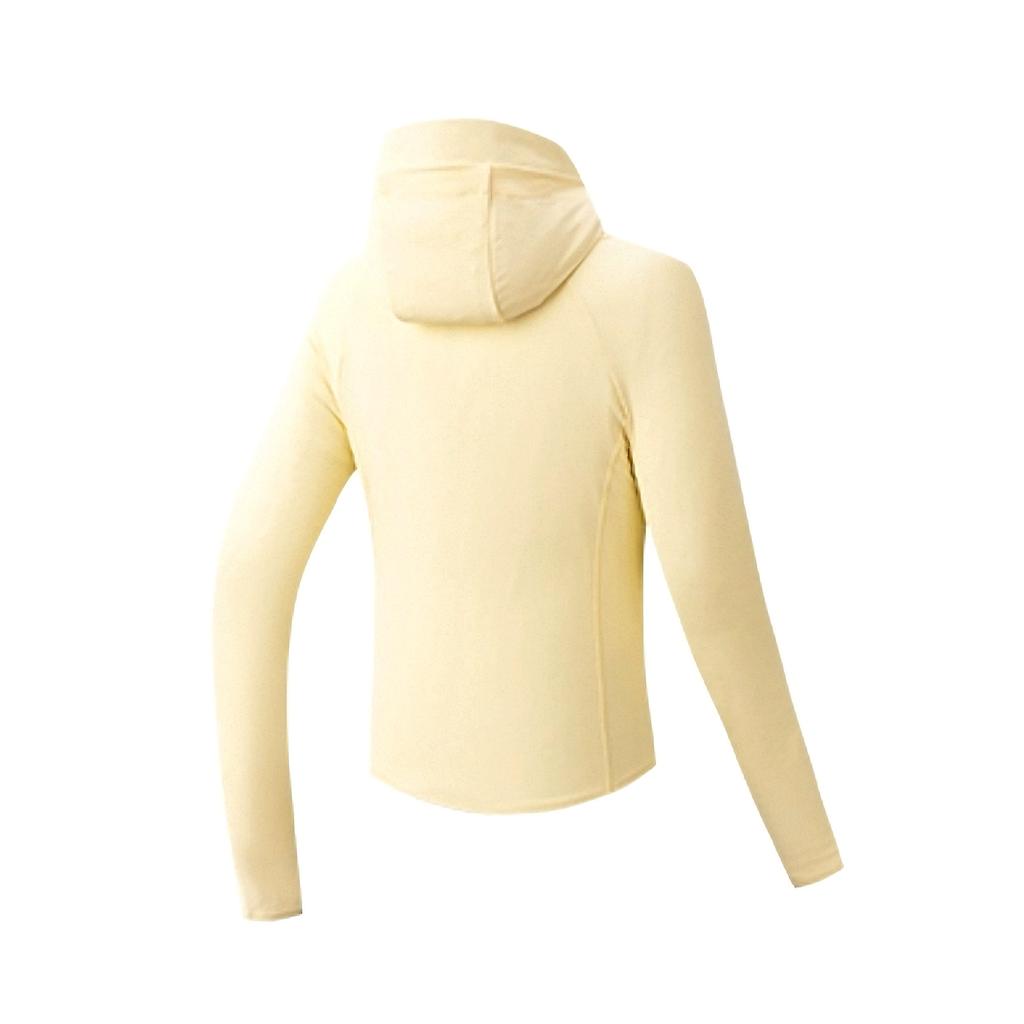 Anta Light Shield Comfortable Simple Breathable Hooded Versatile Casual Slim Fit Sun Protection Jacket Women Jackets Banana-Yellow 162627709-7