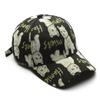 Módní výšivka Baseballová čepice Letní Venkovní nastavitelné hip-hopové čepice Bone Snapback Klobouk