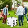 30cm giant inflatable dice, outdoor fun giant inflatable dice used for large indoor and outdoor games