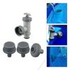 Pool Inlet Nozzle Replacement Kit Pool Maintenance Easy Installation Filter Connectors 1.25 Inch For Intex Above Ground Pool