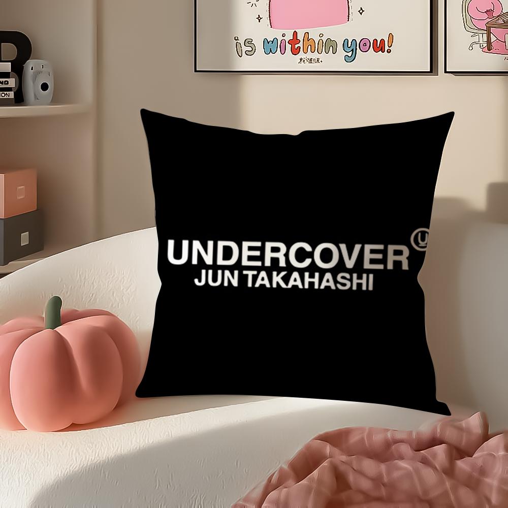 Brand UUndercover Cushion Cover Pillowcase Short Plush Invisible zipper Room Sofa Cushion Cover