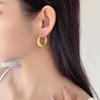 Big Earrings, Exaggerated Design Sense, Simple and Long-term Non-fading, High-end Temperament Ear Buckle