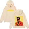 Rapper The Weeknd Fashion Cover Print Hoodie Men Women Pop Musicvintage Pullover Loose Casual Hip Hop Streetwear Hoodie