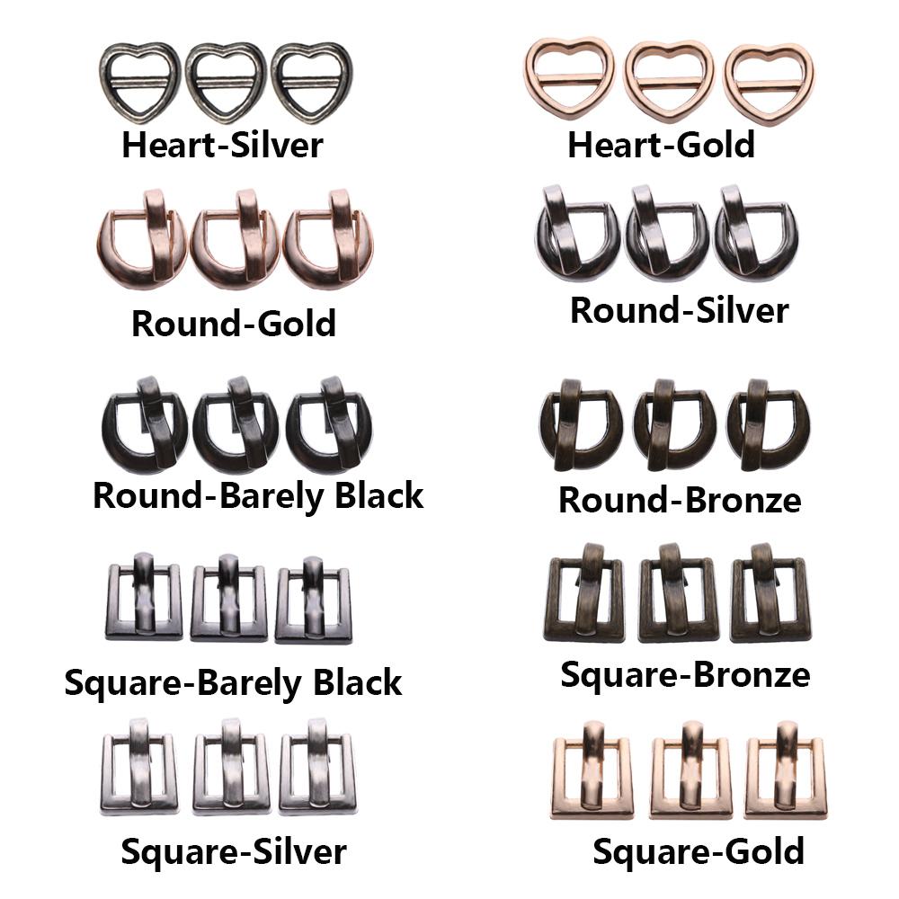 Girls Toys Mini Ultra-small Belt Buttons Doll Bags Accessories Diy Dolls Buckles Tri-glide Buckle