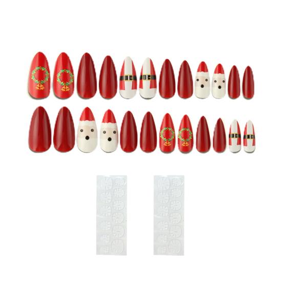 Nail Tip Artificial Quick Building Fully Cover Press On Wearable Fake Full Cover Nail for Female