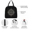 Polyhedral Dice Sacred Symbol Of The Occulti Insulated Lunch Bag for Women Office Cooler Thermal Food Box Tote Portable