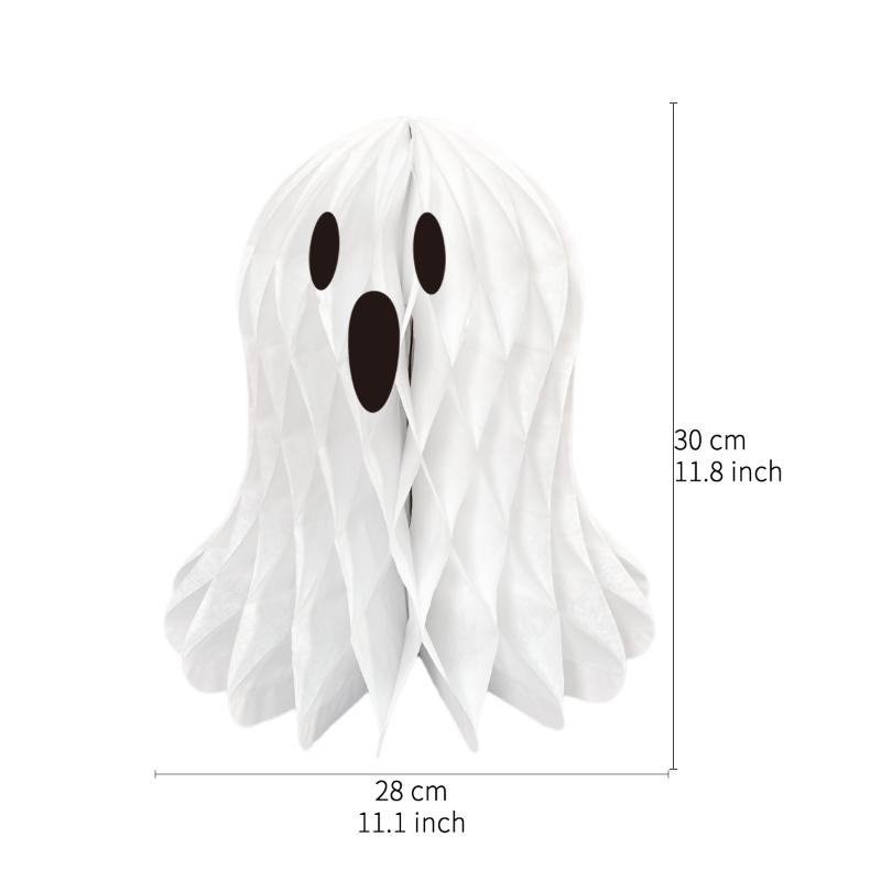 Halloween Themen Geist Waben Deko Halloween Party Tischschmuck Waben Geister Atmosphäre Für Heimdeko Zubehör