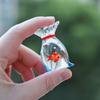 Cute Aquarium Decoration Handmade Mini Pocket Fish Statue  Fish Aquarium Decoration