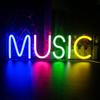 LED Neon Light Signs: Multi-color Acrylic Party Decor