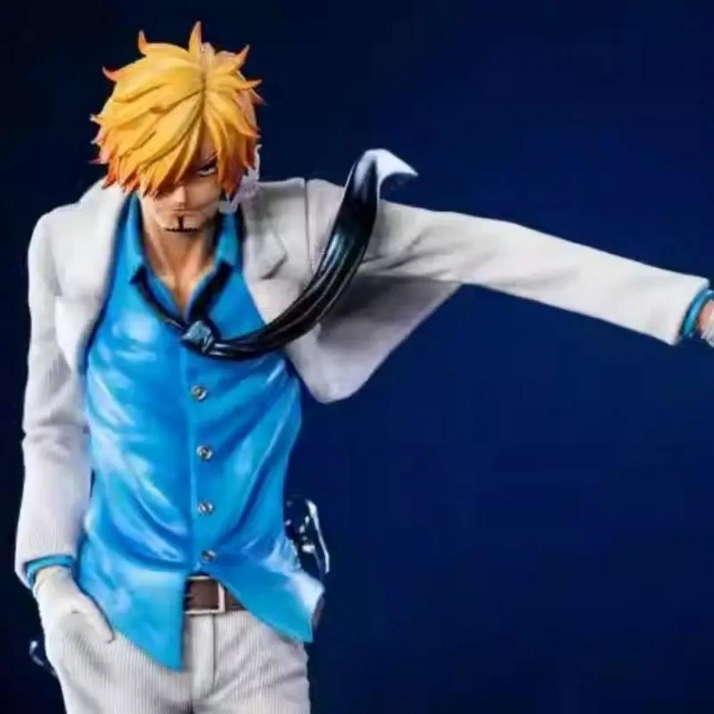 24cm One Piece Sanji Anime Figure Fashion Show Sanji Figurine Pvc Model Statue Doll Decoration Collection Ornaments Toys Gift