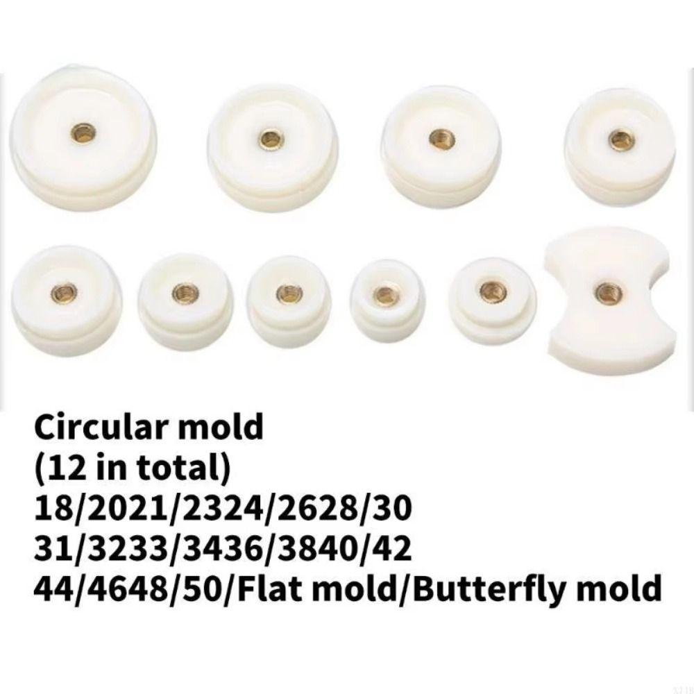 Efficient Press Watch Back Press Tool Set Nylon Dies Watch Back Cover Presser  Battery Change