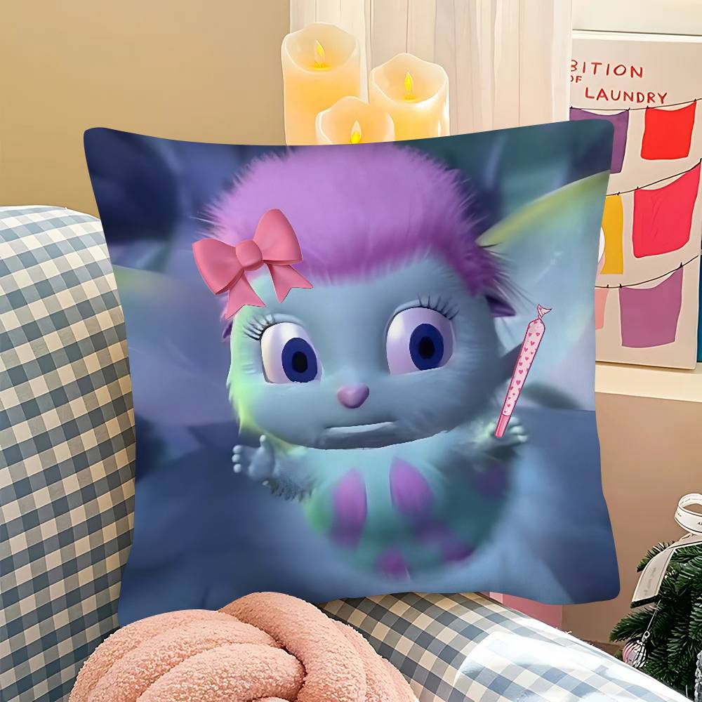 pc BBibble Doll Cute Pillow Case Fashion Square Pillowcase Bedroom Sofa Room Ins Decoration Leisure
