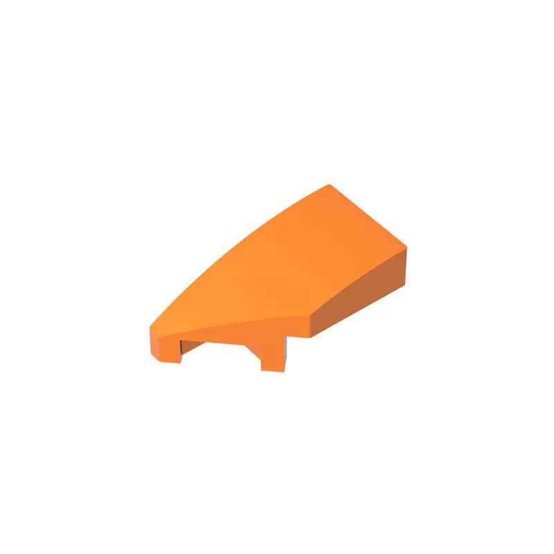 50g/200PCS 29120 Wedge 2x1 with Stud Notch Left Block Moc Color Compatible with Brick DIY Children's Toy Assembly