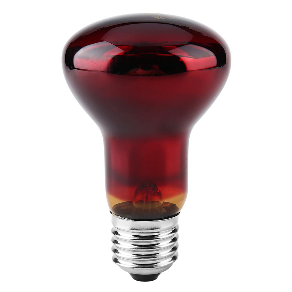 Lampada riscaldante a infrarossi resistente, ideale per rettili e altri animali domestici.(25W)
