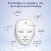 Mask Instrument Colorful Photon Rejuvenation Beauty Instrument Rechargeable Home Facial Care