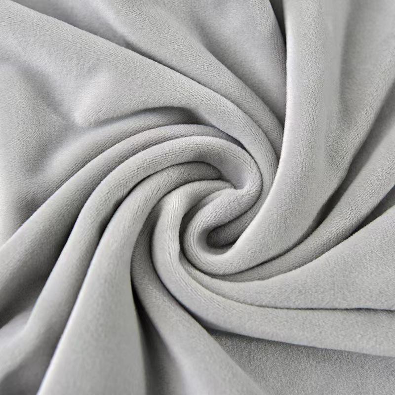 Silver Fox Velvet Elastic Split Sofa Cover - Chewy Collection