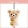 Rilakkuma Roasted Meatball Mantou Plush Toy Cartoon Keychain Backpack Pendant