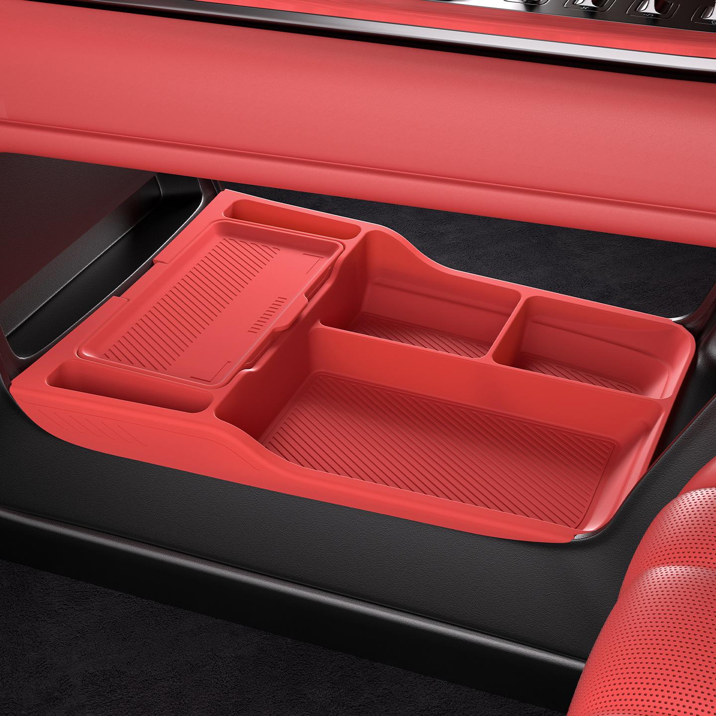 Xiaomi SU7 Car Center Console Armrest Storage Box Set