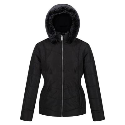 Damen/Damen Wildrose Steppjacke mit Kapuze