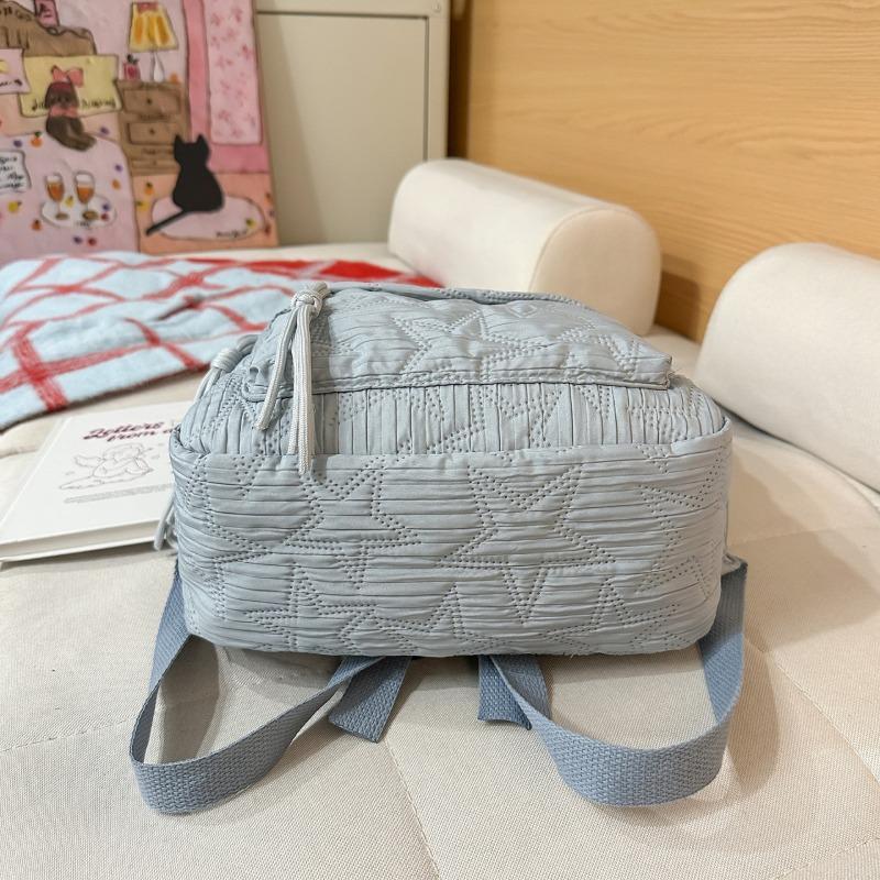 Mochila Fashion em Forma de Estrela Casual Diária Grande Capacidade Mochila Escolar para Estudantes Design Minimalista para Deslocamento Viagem com Detalhes de Franja
