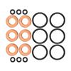 Injector Repair Kit LR032818 Seal Kit Plastic Injector Seals Replacement For LR032818 Injector Seal Kit For Jaguar Automotive