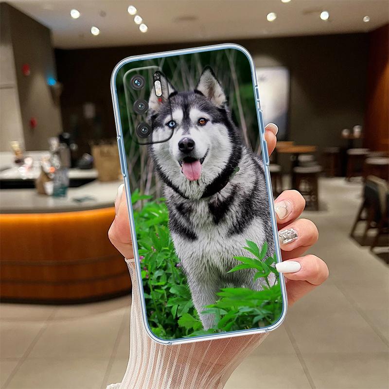 NH32 husky dog Phone Case for Motorola Moto E13 E15 E20 E22 E22I E22S E30 E32 E40 E7 E7I G Plus Power Play Stylus G22 G14