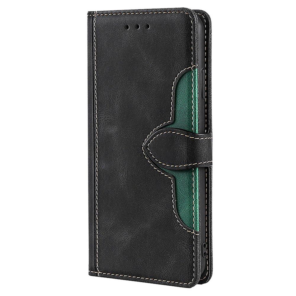 For OnePlus Nord CE4 Lite 5G/Oppo K12x 5G (China) Case Leather Wallet Phone Cover with Straw Hat Magnetic Clasp