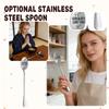Personalized Stainless Steel Long-handled Spoons, Perfect As Family Gifts – Coffee Spoons And Dessert Spoons.
